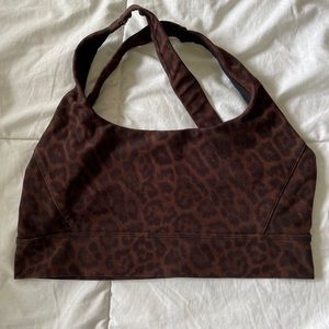 Lorna Jane leopard sports bra